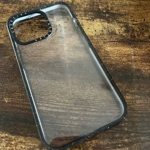 Casetify Clear and Black Case - iPhone 13 Pro